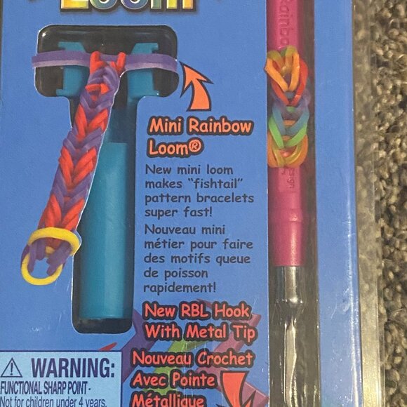 Rainbow Loom Mini Rainbow Loom Upgrade Kit RBL Hook Metal Tip Age 8+ NEW - Picture 3 of 8